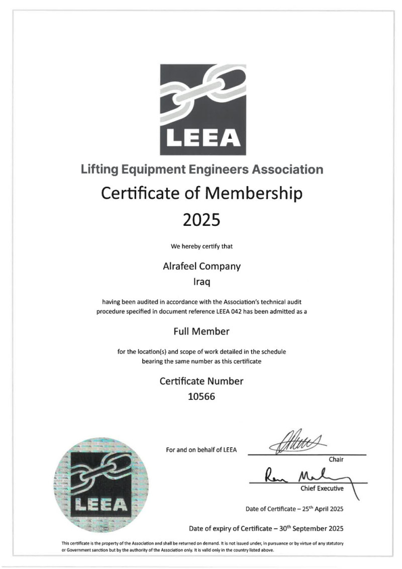 FULL MEMBER -LEEA